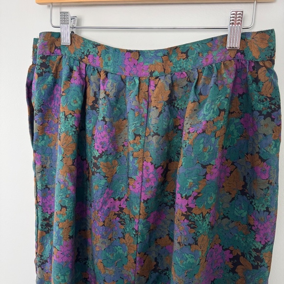 Point of View Vintage Floral A-line Skirt‎ (16) - Picture 2 of 10
